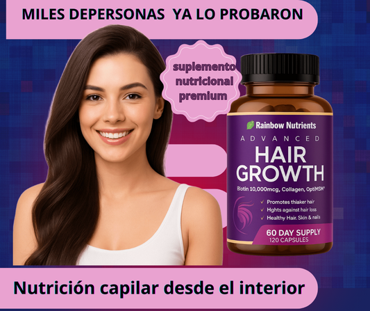 SUPLEMENTO PREMIUN PARA  CABELLOS UÑAS X120 CAP.